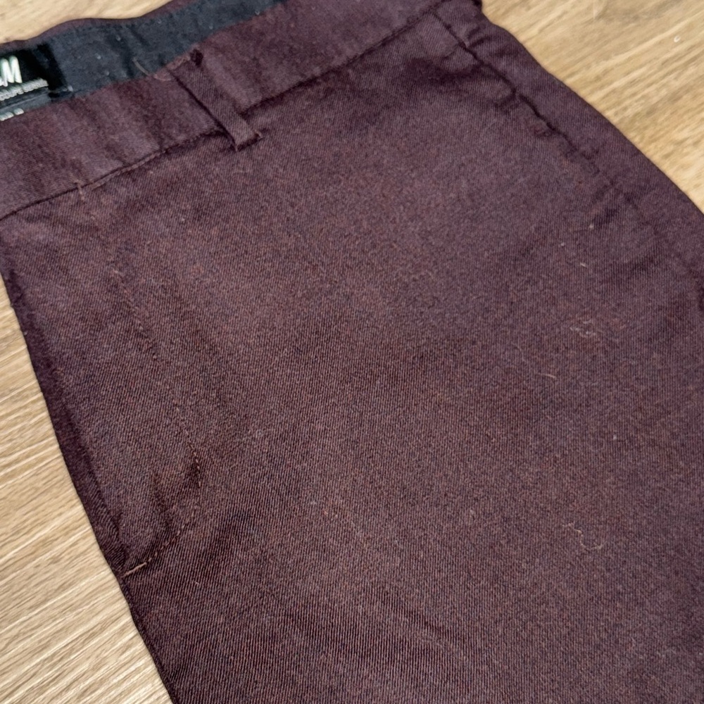 Men's H&M Pants in Maroon